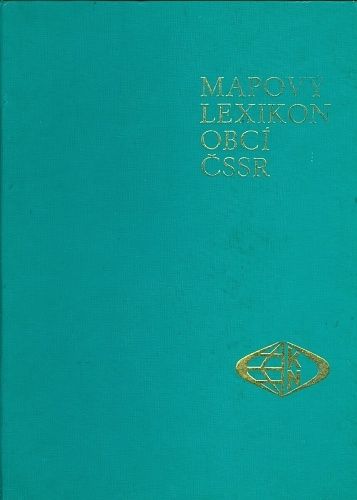 Mapovy lexikon obci CSSR | antikvariat - detail knihy