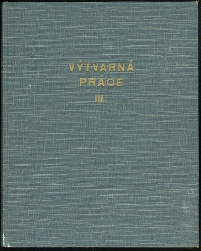 Vytvarna prace III - Janak Pavel  ridi | antikvariat - detail knihy