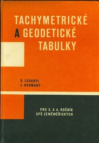Tachymetricke a geodeticke tabulky - Ledabyl S Hermany J | antikvariat - detail knihy