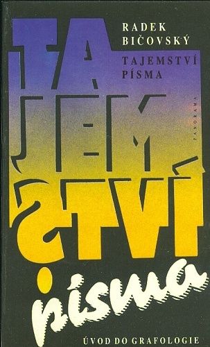 Tajemstvi pisma  Uvod do grafologie - Bicovsky Radek | antikvariat - detail knihy