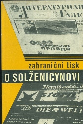 Zahranicni tisk o Solzenicynovi | antikvariat - detail knihy