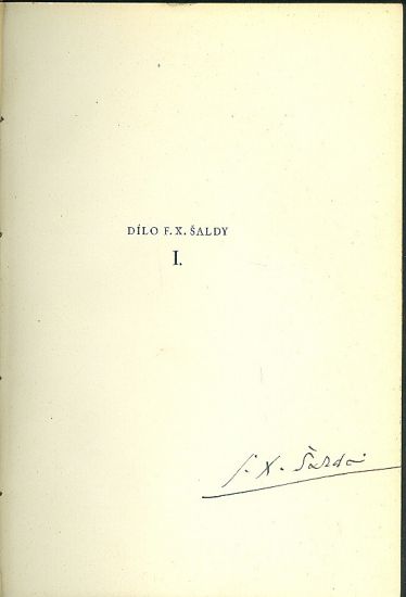 Dilo F X Saldy sv I  Juvenilie - Salda F X PODPIS AUTORA | antikvariat - detail knihy