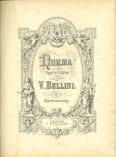 Norma  Klavierauszug - Bellini V | antikvariat - detail knihy
