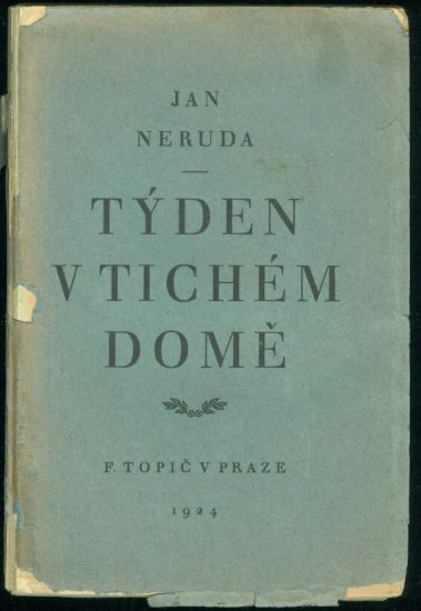 Tyden v tichem dome - Neruda Jan | antikvariat - detail knihy