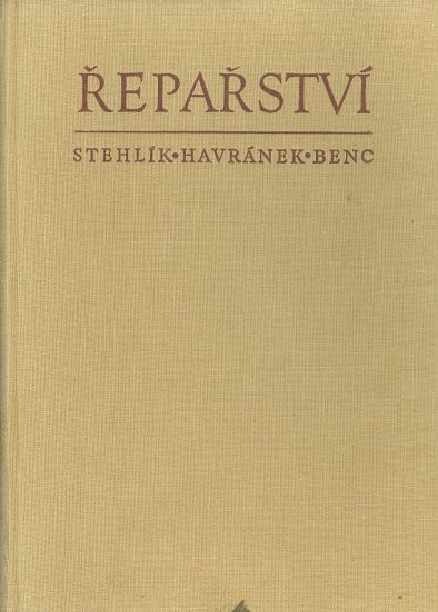 Reparstvi - Stehlik  Havranek  Benc | antikvariat - detail knihy