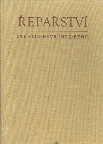 Reparstvi - Stehlik  Havranek  Benc | antikvariat - detail knihy