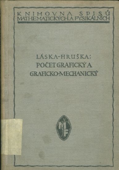 Pocet graficky a graficko  mechanicky - Laska Vaclav Hruska Vaclav | antikvariat - detail knihy