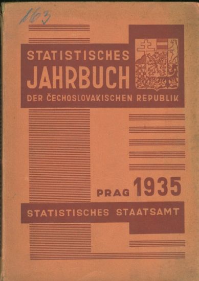 Statisisches Jahrbuch der Cechoslovakischen Republik | antikvariat - detail knihy