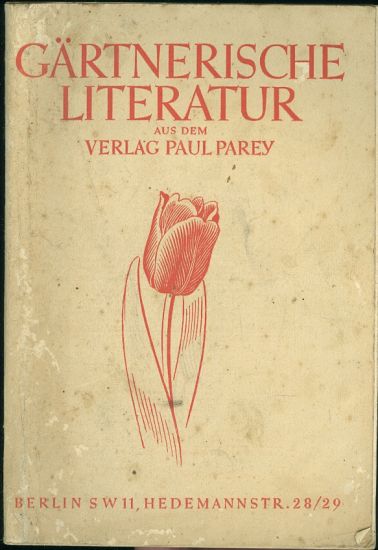 Gartnerische Literatur | antikvariat - detail knihy