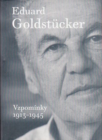 Vzpominky 19131945 - Goldstucker Eduard | antikvariat - detail knihy