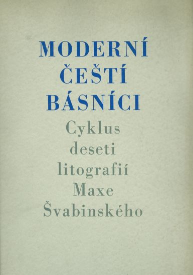 Moderni cesti basnici  Cyklus deseti litografii Maxe Svabinskeho | antikvariat - detail knihy