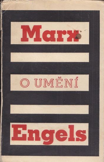 O umeni - Engels Marx | antikvariat - detail knihy