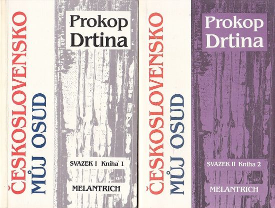Ceskoslovensko muj osud  III - Drtina Prokop | antikvariat - detail knihy