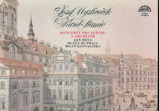 Koncerty pro fletnu a orchestr - Myslivecek Josef Stamic Karel | antikvariat - detail knihy