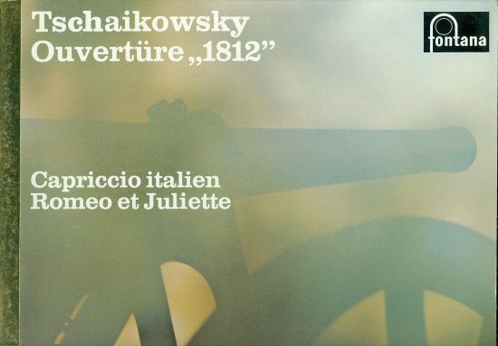 Tschaikowsky Ouverture 1812 Capriccdio italien Romeo et Juliette | antikvariat - detail knihy