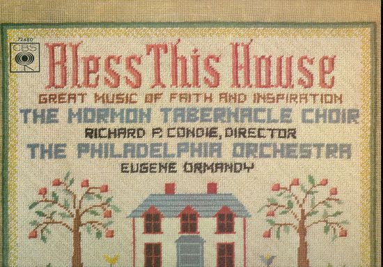 Bless This House  The Morton tabernacle choir  The Philadelphia Orchestra | antikvariat - detail knihy