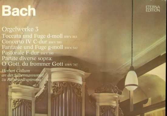 Orgelwerke 3 - Bach Johann Sebastian | antikvariat - detail knihy