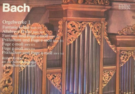 Orgelwerke 1 - Bach Johann Sebastian | antikvariat - detail knihy