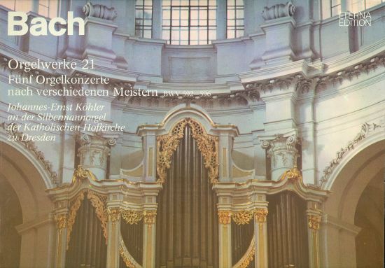 Orgelwerke 21 - Bach Johann Sebastian | antikvariat - detail knihy