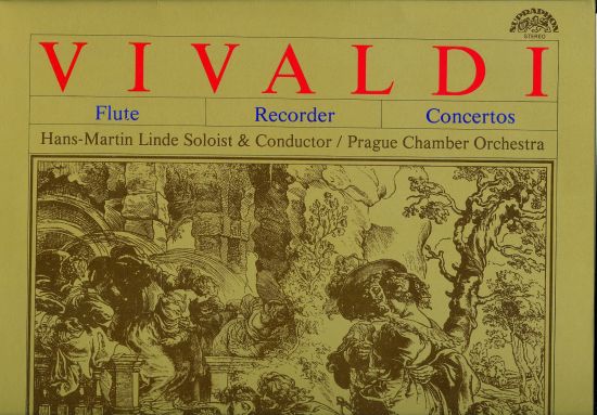 Koncerty pro fletnu smyccove nastroje a continuo - Vivaldi Antonio | antikvariat - detail knihy