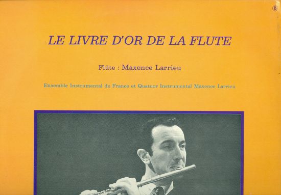 Le Livre dor de la flute  2 LP - Vivaldi  Telemann  Quantz  Leclair  Bach | antikvariat - detail knihy