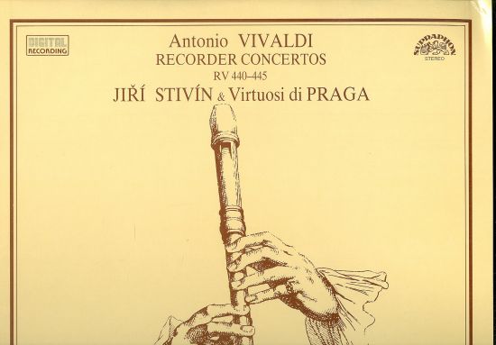 Antonio Vivaldi  Concertos RV 440  445 - Jiri Stvin  Virtuosi di Praga | antikvariat - detail knihy