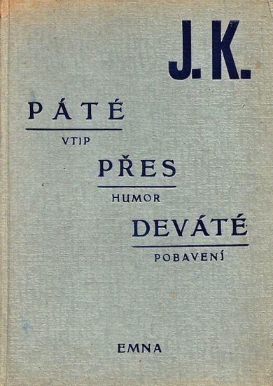 Pate pres devate - Kohout Jara | antikvariat - detail knihy