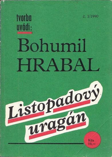 Listopadovy uragan - Hrabal Bohumil | antikvariat - detail knihy