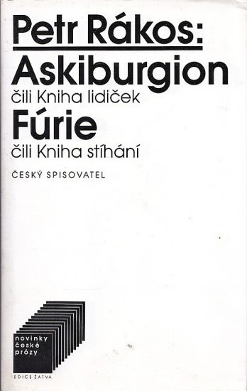 Askiburgion cili Kniha lidicek  Furie cili Kniha stihani - Rakos Petr | antikvariat - detail knihy