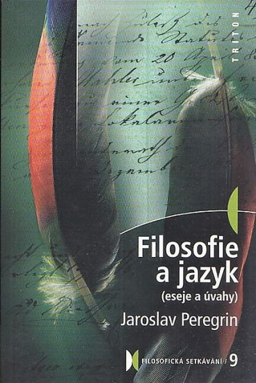Filosofie a jazyk - Peregin Jaroslav | antikvariat - detail knihy