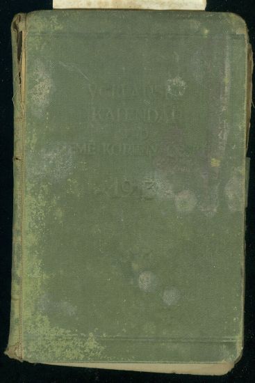 Vcelarsky kalendar pro zeme koruny Ceske na obycejny rok 1913 - Wohnout Fr | antikvariat - detail knihy