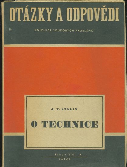 O technice - Stalin J V | antikvariat - detail knihy