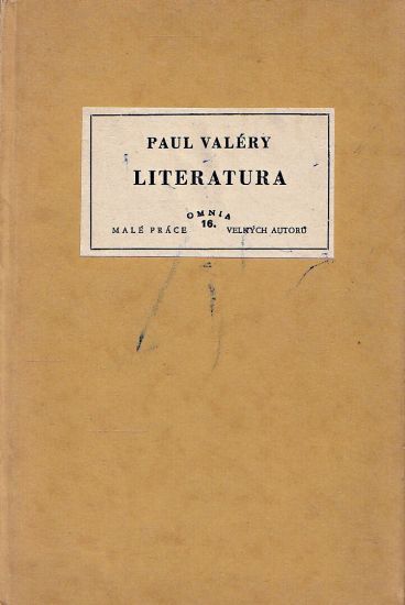 Literatura - Valery Paul | antikvariat - detail knihy