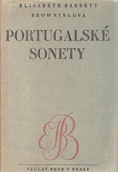 Portugalske sonety - Browlingova Elizabeth Barrett | antikvariat - detail knihy