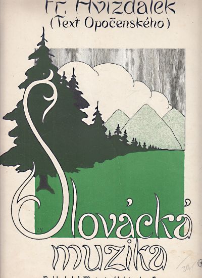 Slovacka muzika - Hvizdalek Frantisek | antikvariat - detail knihy