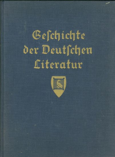 Geschichte der Deutschen Literatur von den altesten Zeiten bis zur Gegenward I - Dogt F  Koch M | antikvariat - detail knihy