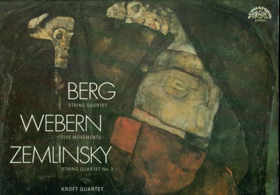 Berg  String quartet Webeern  Five movements Zemlinsky  String Quartet No 3 - Kroft Quartet | antikvariat - detail knihy