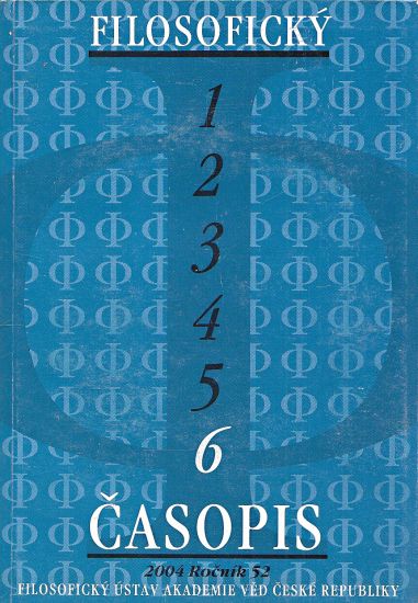 Filosoficky casopis | antikvariat - detail knihy