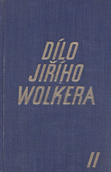 Dilo Jiriho Wolkera II | antikvariat - detail knihy