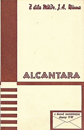 Alcantara  z dila MUDr J A Winna - Winn J A | antikvariat - detail knihy