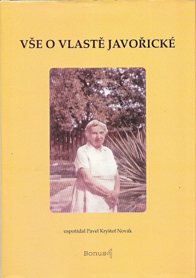Vse o Vlaste Javoricke - Novak Krystof Pavel | antikvariat - detail knihy