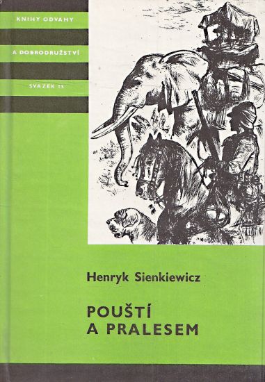Pousti a pralesem - Sienkiewicz Henryk | antikvariat - detail knihy