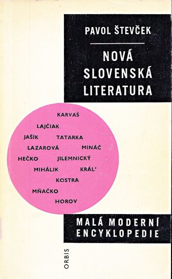 Nova slovenska literatura - Stevcek Pavol | antikvariat - detail knihy