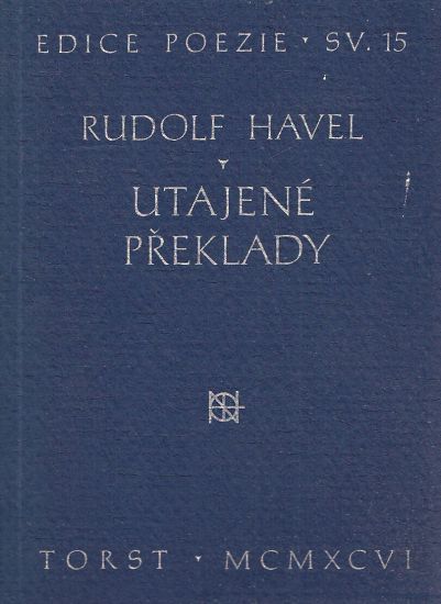 Utajene preklady - Havel Rudolf | antikvariat - detail knihy