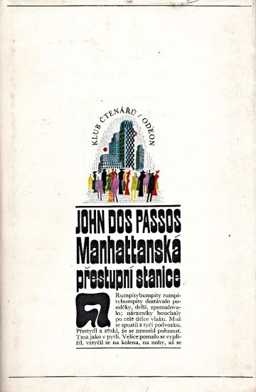 Manhattanska prestupni stanice - Passos John Dos | antikvariat - detail knihy