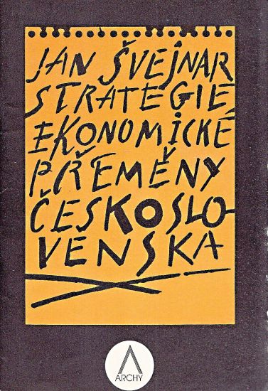 Strategie ekonomicke premeny Ceskoslovenska - Svejnar Jan | antikvariat - detail knihy