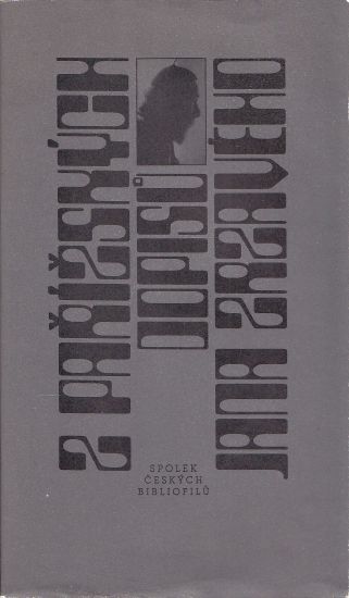 Z parizskych dopisu Jana Zrzaveho 19241929 PODPISY | antikvariat - detail knihy