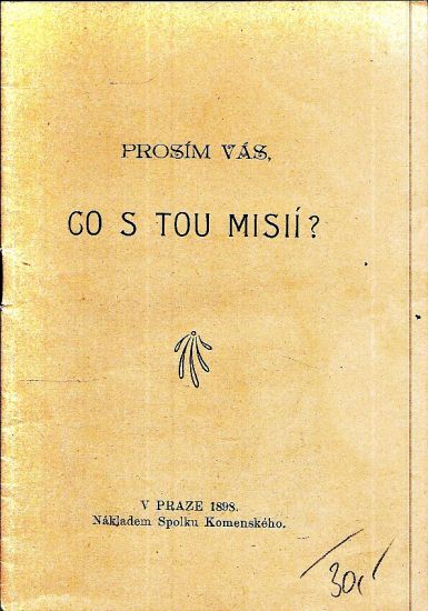 Prosim Vas co s tou misii | antikvariat - detail knihy