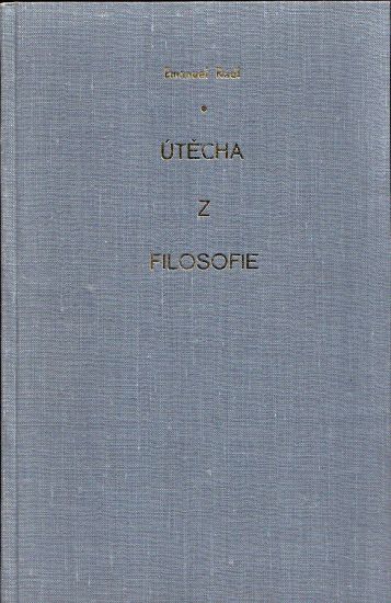 Utecha z filosofie - Radl Emanuel | antikvariat - detail knihy