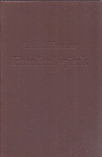 Pametni spisek - Kundera Ludvik | antikvariat - detail knihy